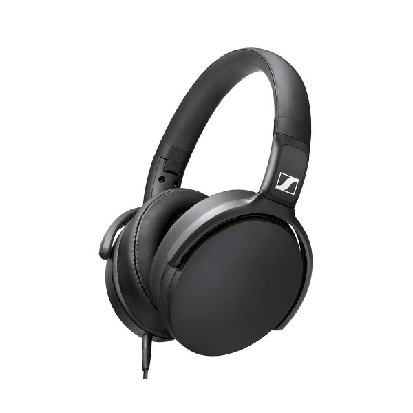 Sennheiser hd-400s auriculares over-ear hifi plegables con micrófono y control remoto de volumen y llamadas