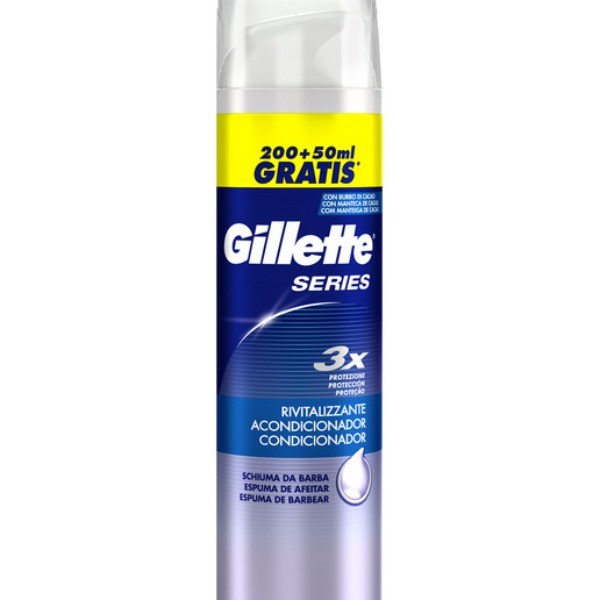 Gillette Series Espuma de Afeitar Acondicionador 200 ml