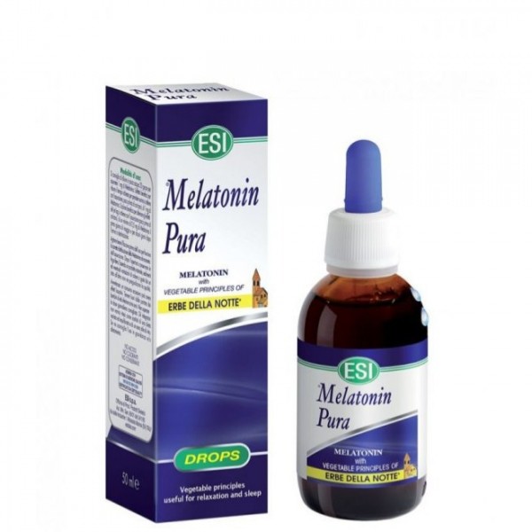 Melatonin Pura Gotas Con Erbe Notte 1 Mg 50 ml E