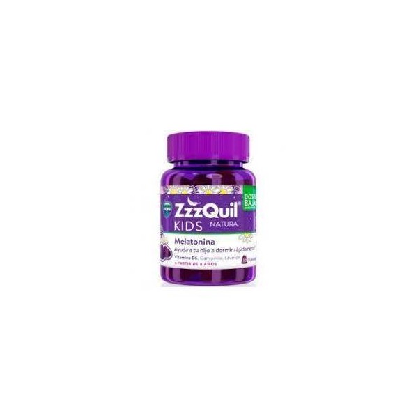Zzzquil Natura Kids 30 Gummies Sabor Frutos Del 