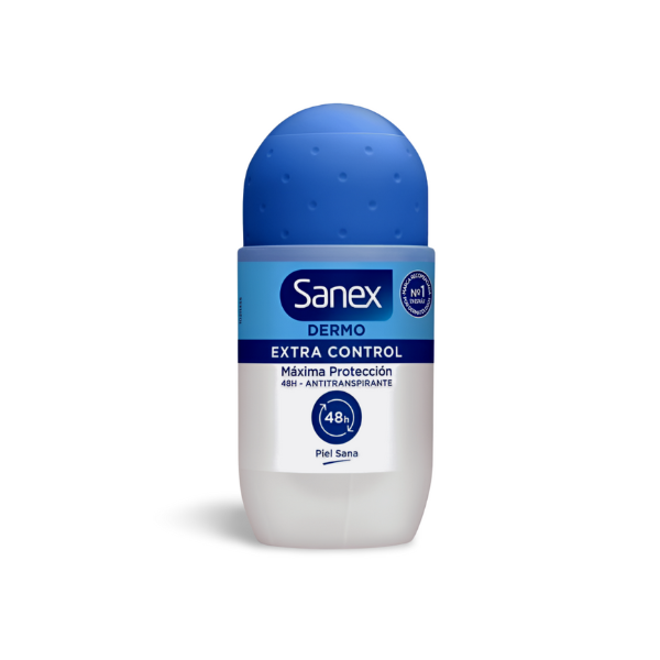 Sanex desodorante rollon dermo extra control 48h