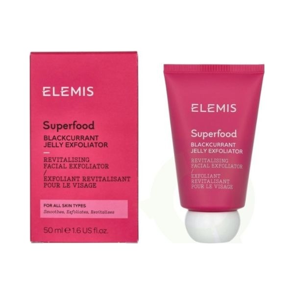 Elemis superfood blackcurrant jelly exfoliante todo tipo de pieles 50ml